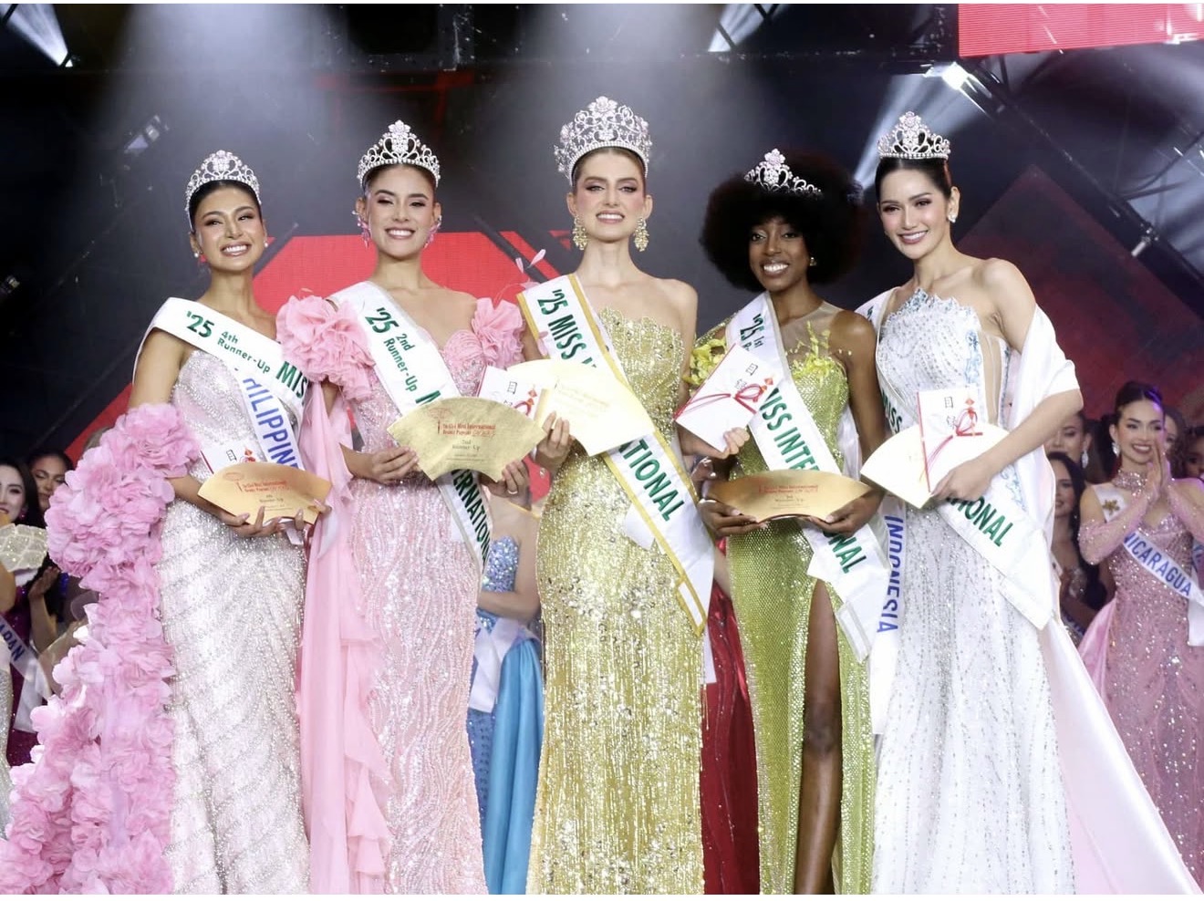 Miss International 2025 Winners Colombia, Philippines