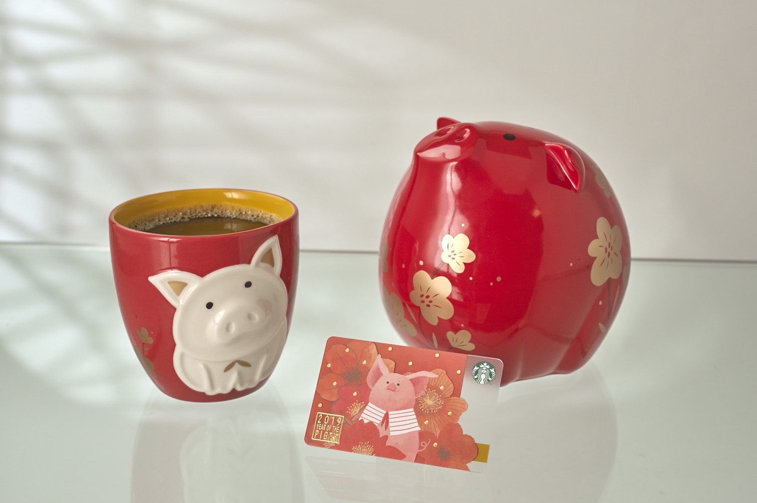 year of the pig starbucks collection