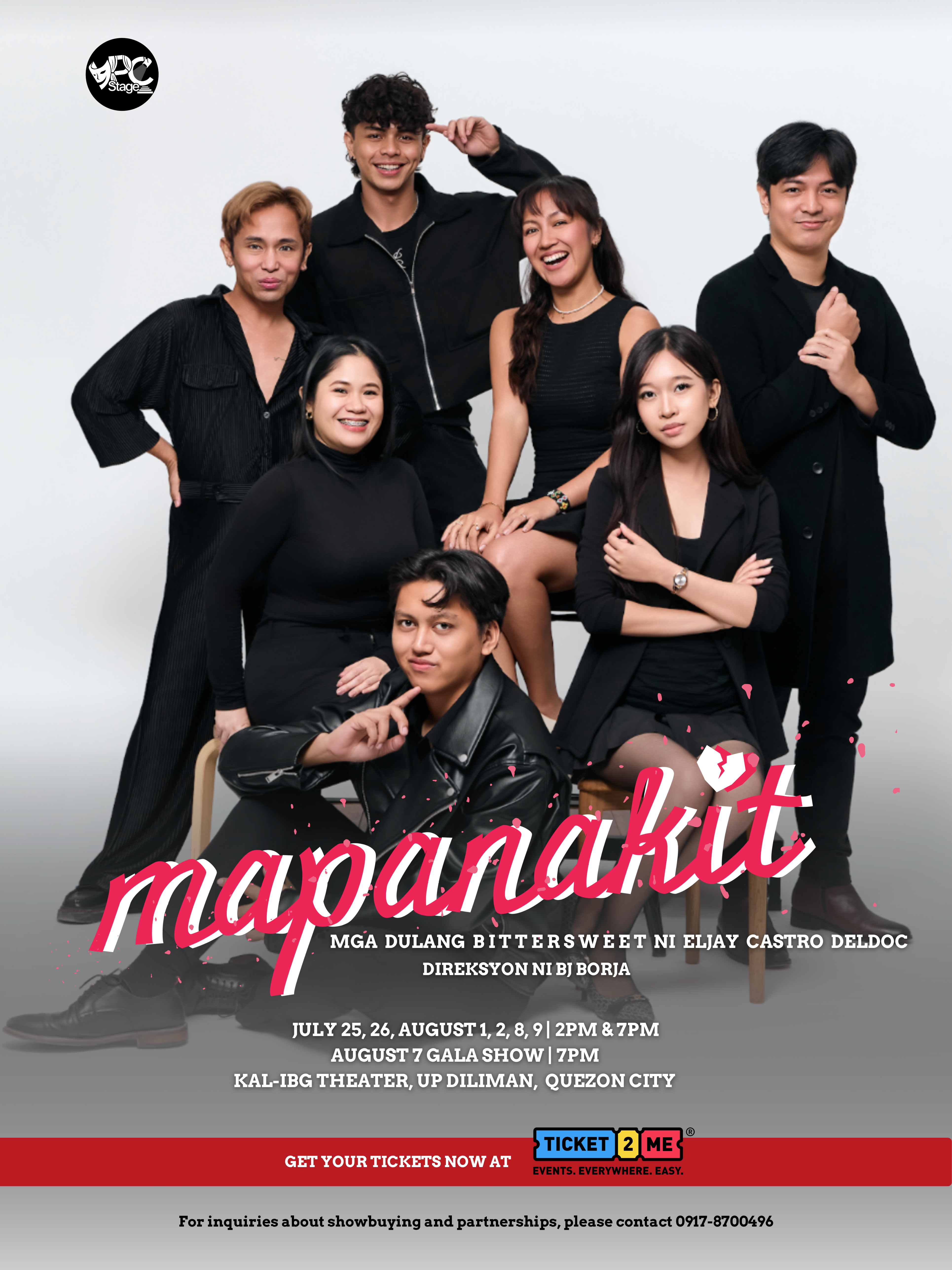 Mapanakit hits the Metro stage at UP Diliman on July 25