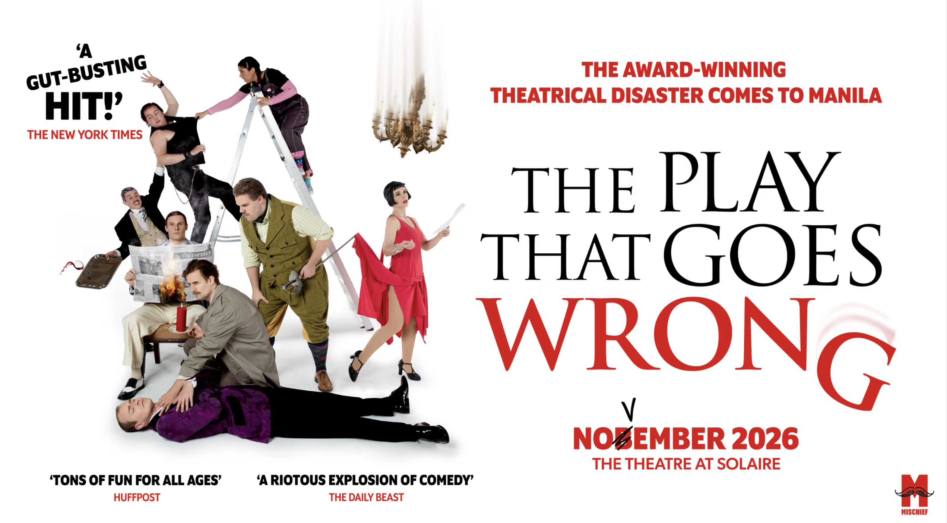 The Play That Goes Wrong in Manila in 2026