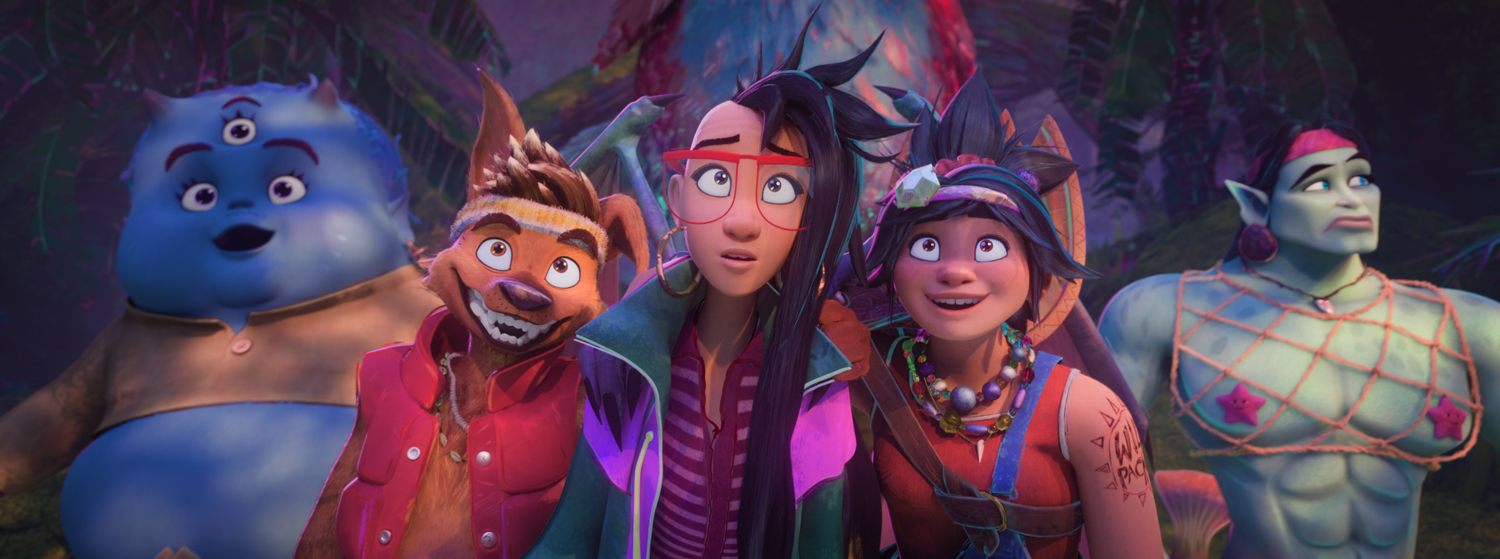 Promotional image for DreamWorks' Forgotten Island