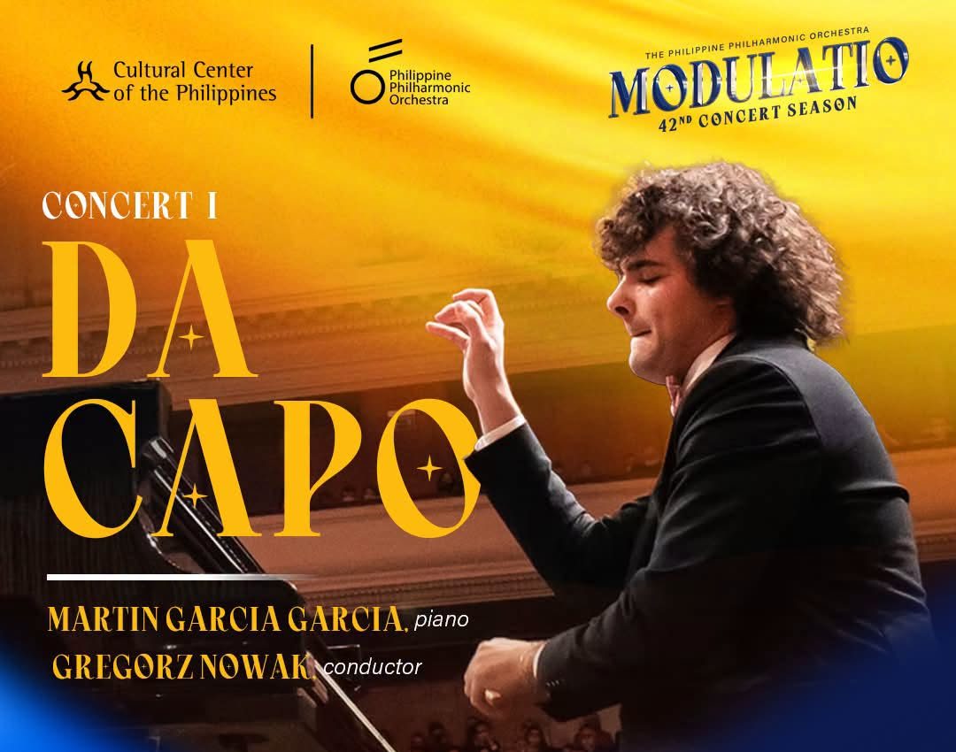 Key art for the Philippine Philharmonic Orchestra's Modulatio concert season