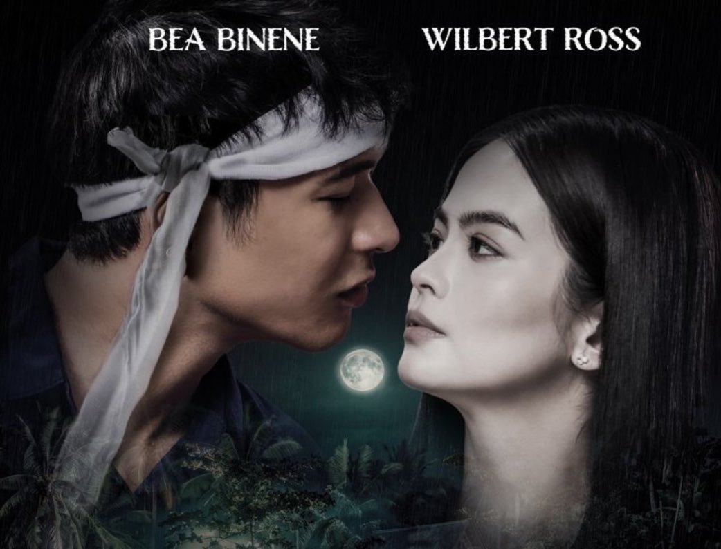 Wilbert Ross and Bea Binene in promotional art for Pee Mak PH.
