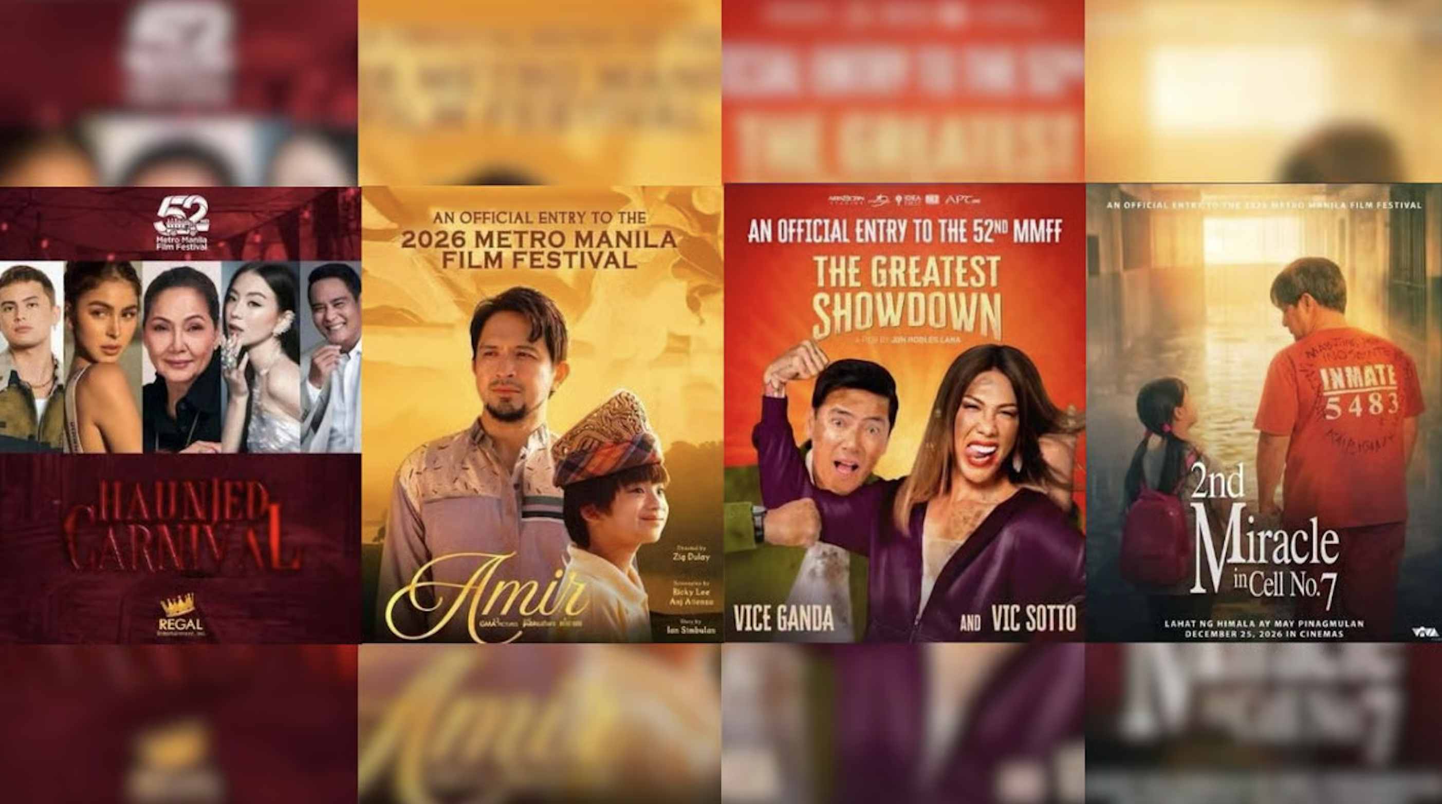 MMFF 2026 Entries