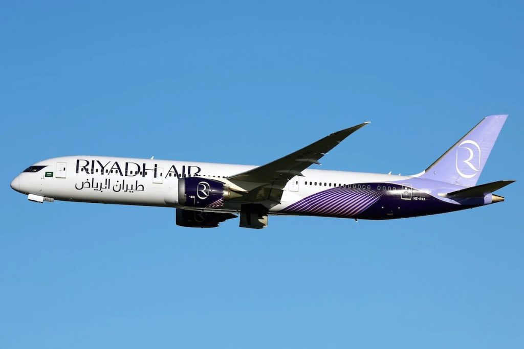 riyadh air plane