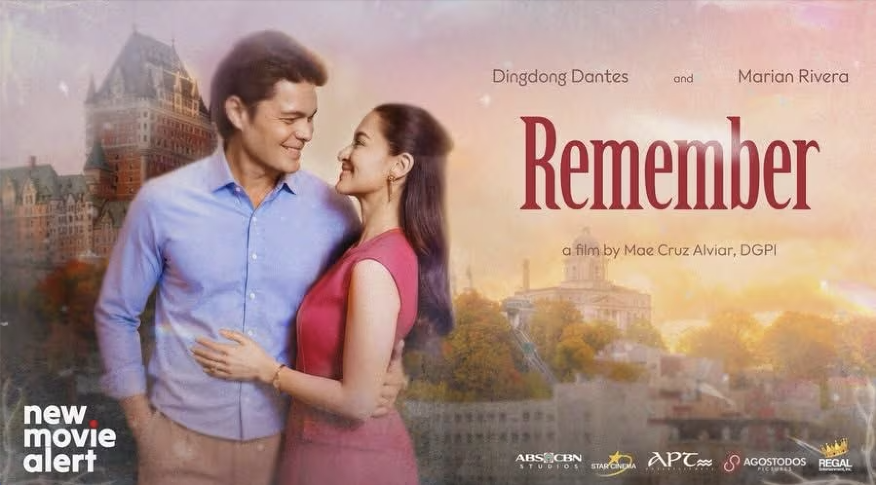 Dingdong Dantes and Marian Rivera REMEMBER Movie 2026